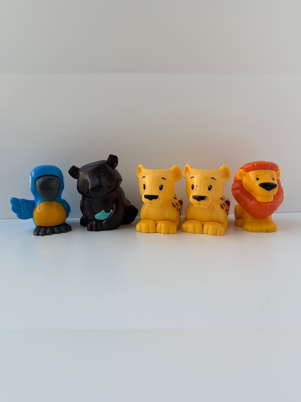 Fisher Price Little People Jungle and Forest Animals Lot of 5 - 2017
